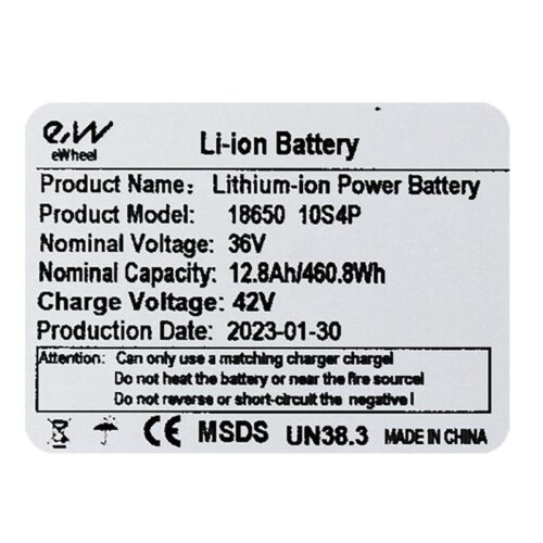 Batería 36v 12,8 A/h para Xiaomi Pro/2 [Ewheel] - Imagen 3