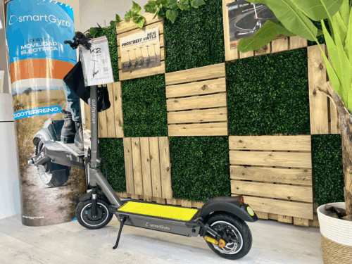 SmartGyro K2 Titán Patinete eléctrico certificado 500W | 800W pico, 50 km autonomía, doble suspensión y APP - Imagen 2