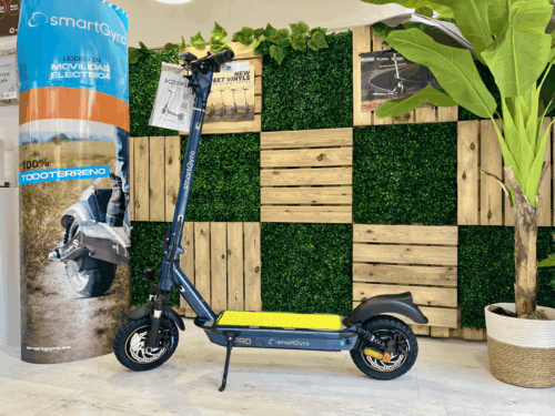 SmartGyro K2 Pro XL Black Patinete eléctrico certificado 900W | 1000W pico, 60 km autonomía, ruedas 12”, suspensión y APP