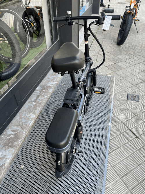 Engwe T14 Bicicleta eléctrica mini plegable 250W | Suspensión múltiple, batería 48V 10Ah, hasta 42 km autonomía - Imagen 3