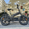 Engwe EP-2 Pro 2022 Version 750W 20" Fat Bike 13Ah Bicicleta de Montaña Plegable EMTB Doble Suspensión Color Negro