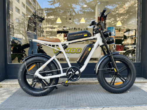 Engwe M20 Bicicleta eléctrica estilo moto 750W | Doble batería 26Ah, 150 km autonomía, suspensión completa - Imagen 4