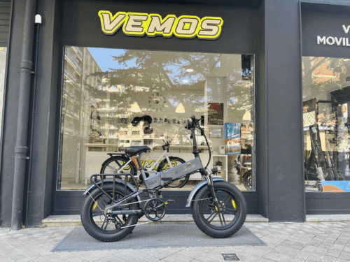 Engwe EP-2 Pro 2022 Version 750W 20" Fat Bike 13Ah Bicicleta de Montaña Plegable EMTB Doble Suspensión Color Gris - Imagen 5