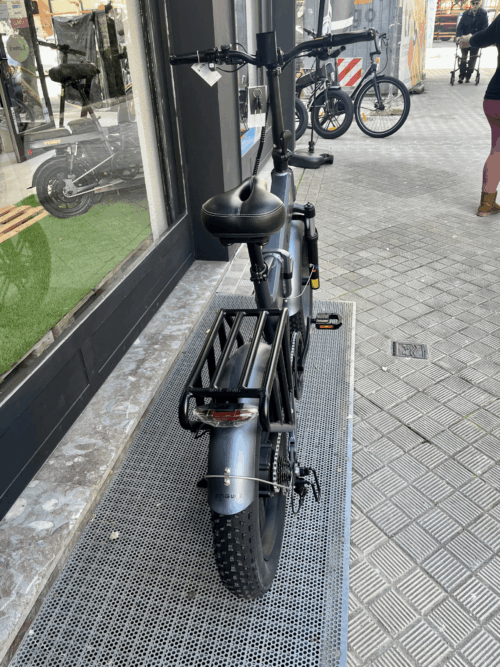 Engwe EP-2 Pro 2022 Version 750W 20" Fat Bike 13Ah Bicicleta de Montaña Plegable EMTB Doble Suspensión Color Gris - Imagen 3