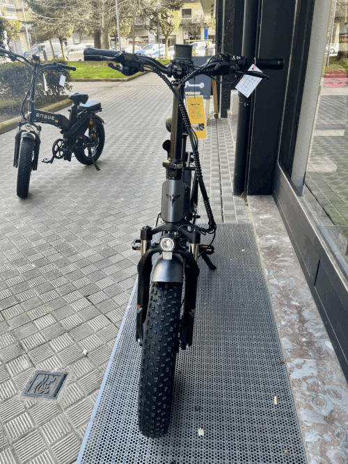 Engwe EP-2 Pro 2022 Version 750W 20" Fat Bike 13Ah Bicicleta de Montaña Plegable EMTB Doble Suspensión Color Gris - Imagen 2