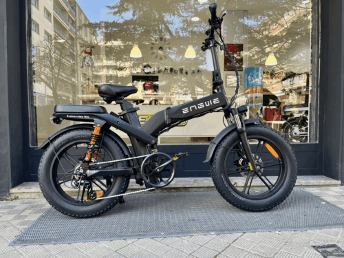 Engwe X20 Bicicleta eléctrica plegable | 750W, 65Nm, doble batería, triple suspensión - Imagen 5