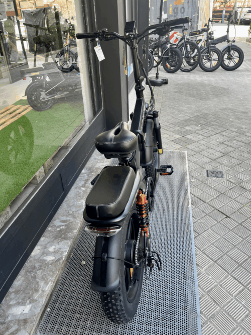 Engwe X20 Bicicleta eléctrica plegable | 750W, 65Nm, doble batería, triple suspensión - Imagen 4
