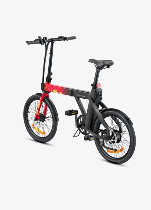 Engwe P20 Bicicleta eléctrica urbana plegable | Sensor de par, transmisión por correa y autonomía 100 km - Imagen 4