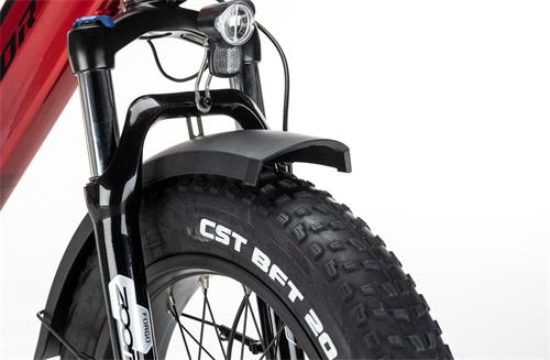 Conor MAUI FAT Bicicleta eléctrica plegable | 20” FAT, motor 250W (55Nm), batería 36V 11,4Ah (410Wh) y autonomía 70 km - Imagen 4