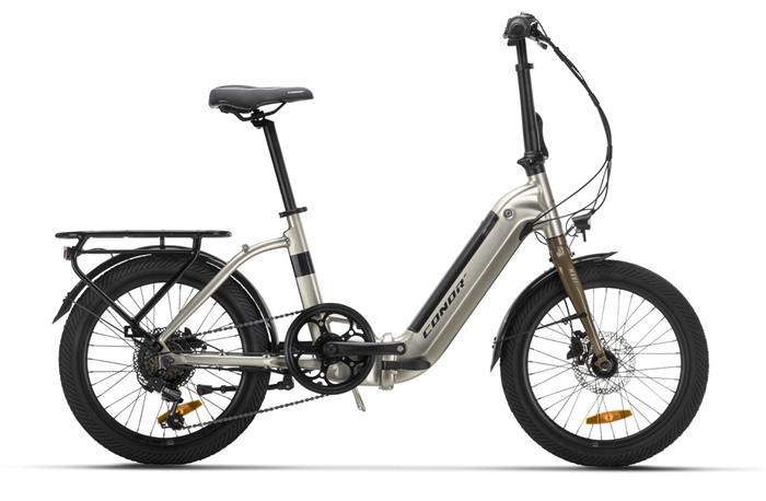 Conor MAUI Bicicleta eléctrica plegable 20” | motor 250W, batería 36V 11,4Ah (410Wh) y autonomía 70 km